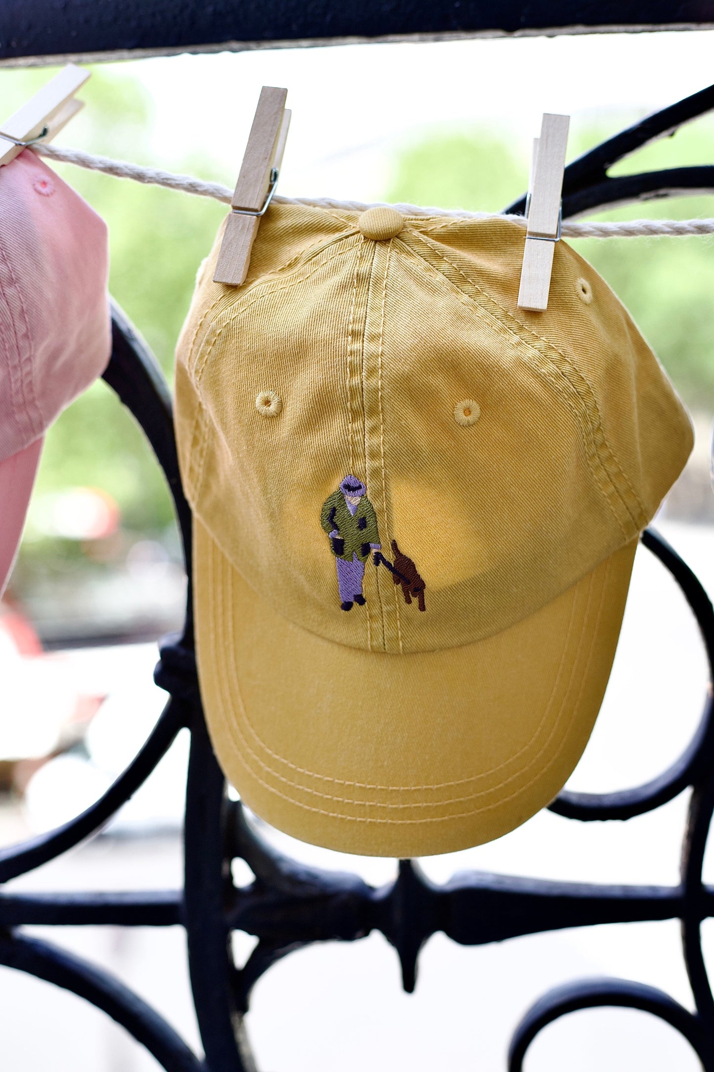 Lemon Yellow Paris Style Spy hat