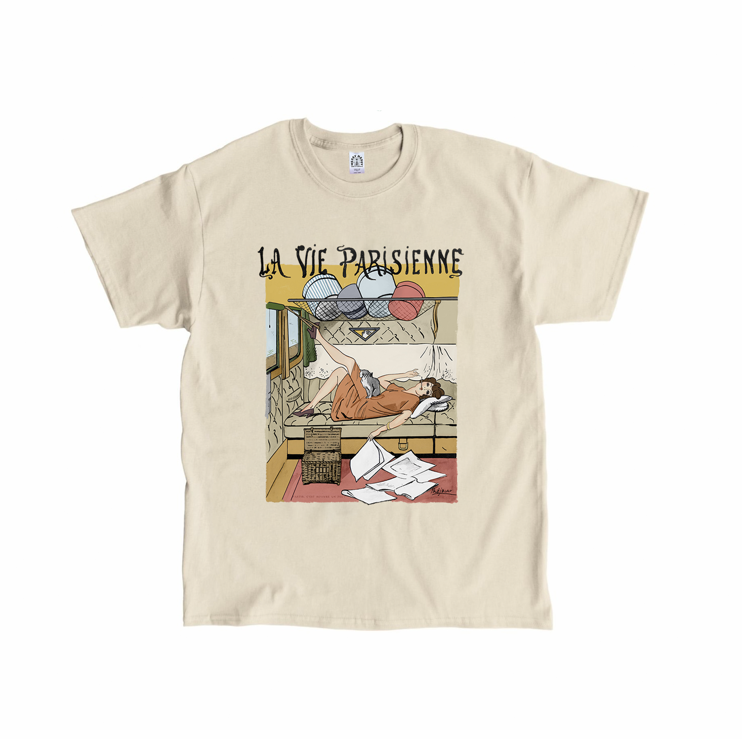 Zoo om natten Australien synd La Vie Parisienne T-Shirt – MessyNessyChic