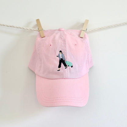 Lotus Pink Paris Style Spy hat