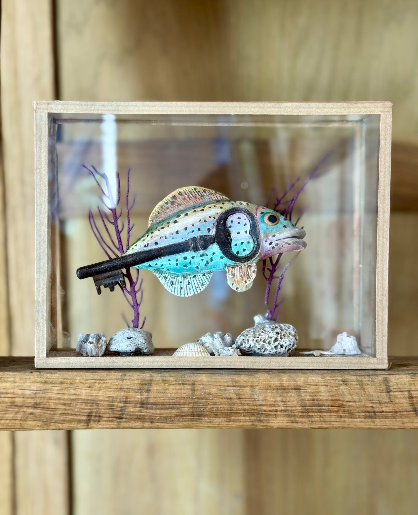 Works by Maïssa Toulet: Fish Sculpture