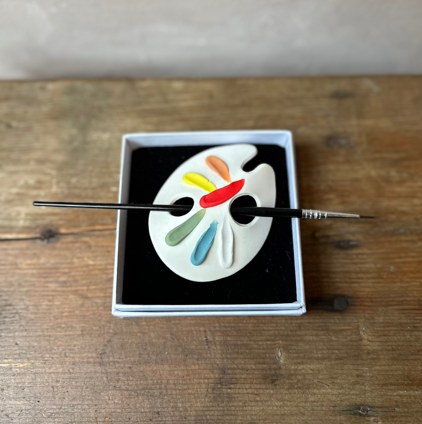 Paint Palette Hair Pin