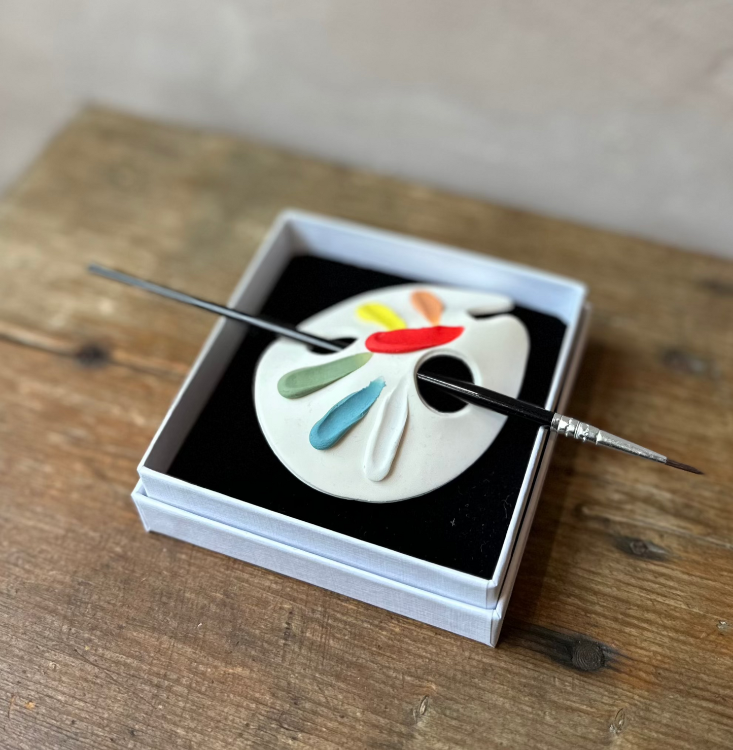Paint Palette Hair Pin