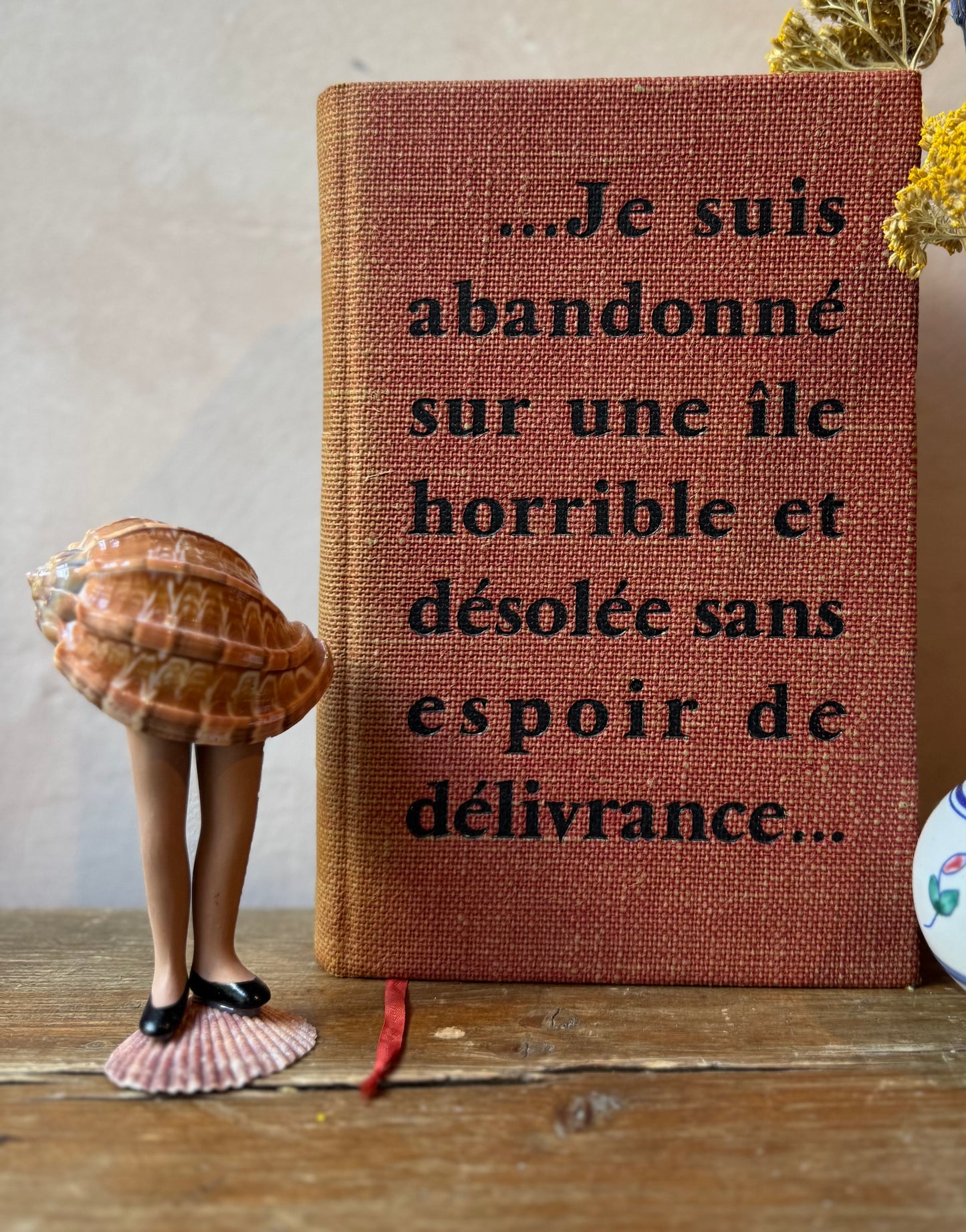 Surreal Shell Person by Maïssa Toulet