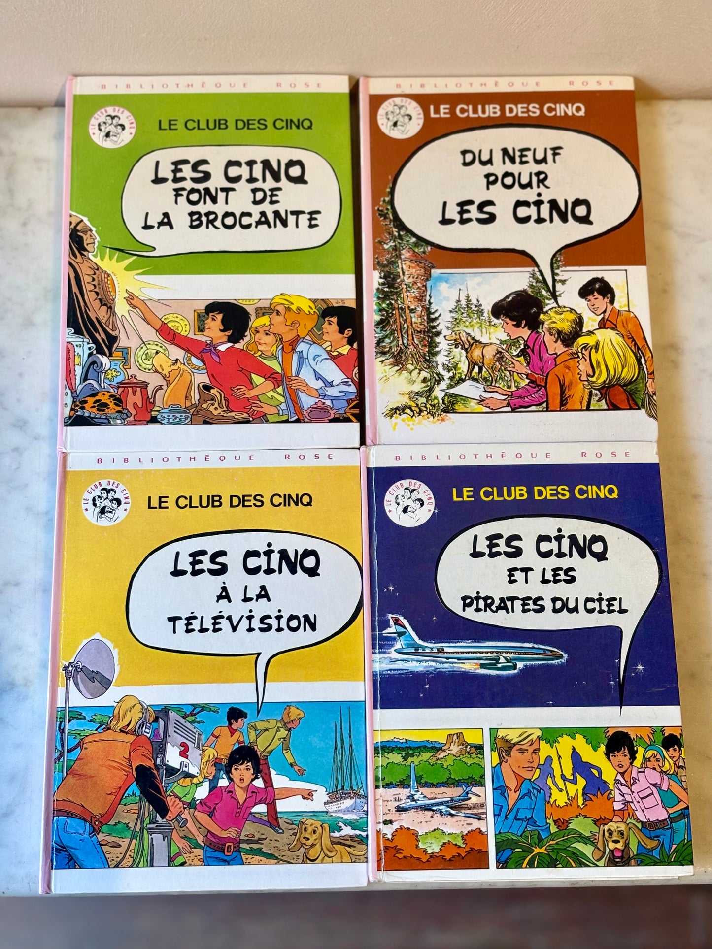 Vintage "Le Club des Cinq" 1970s Edition