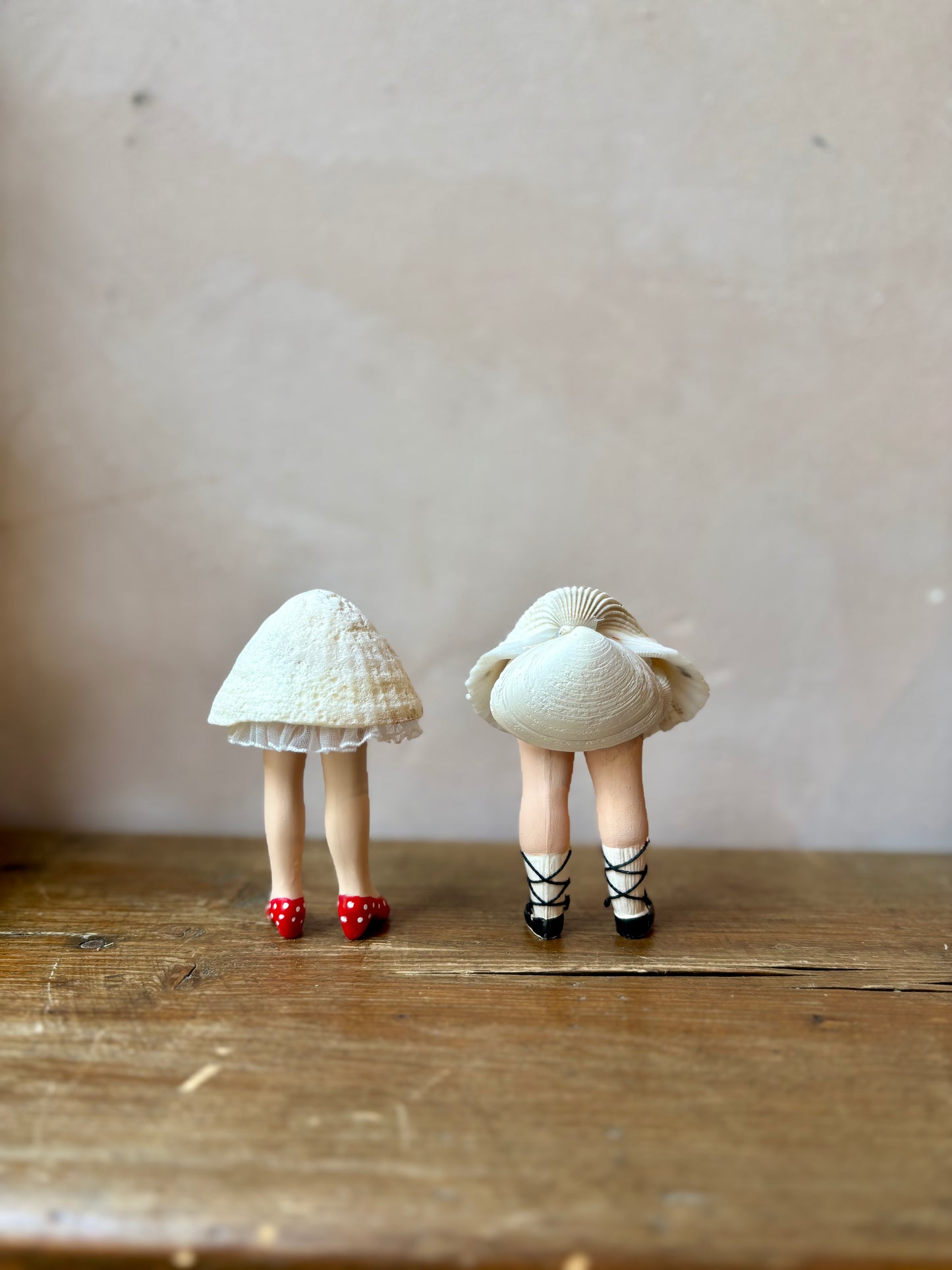 Surreal Shell People by Maïssa Toulet