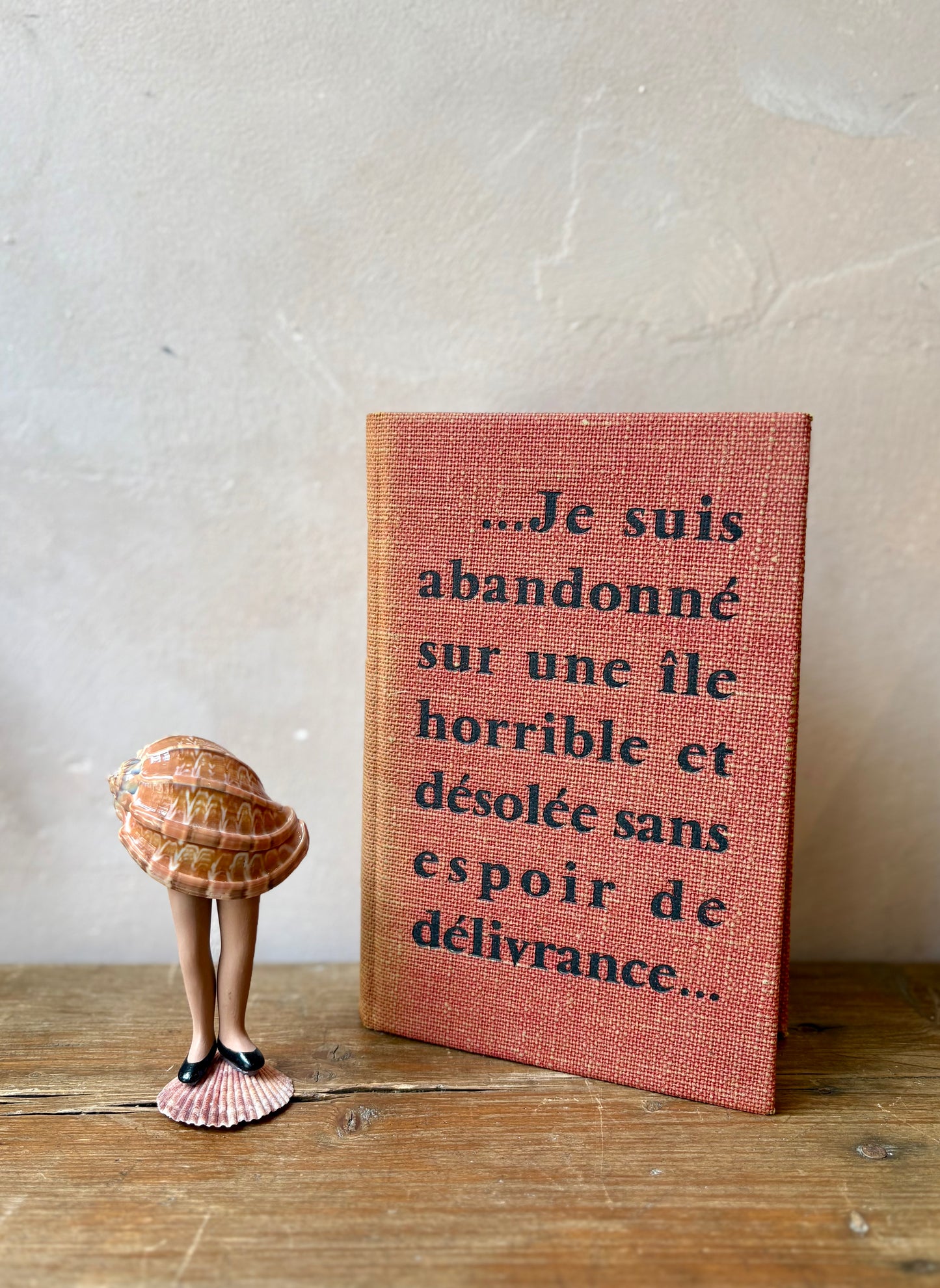 Surreal Shell Person by Maïssa Toulet