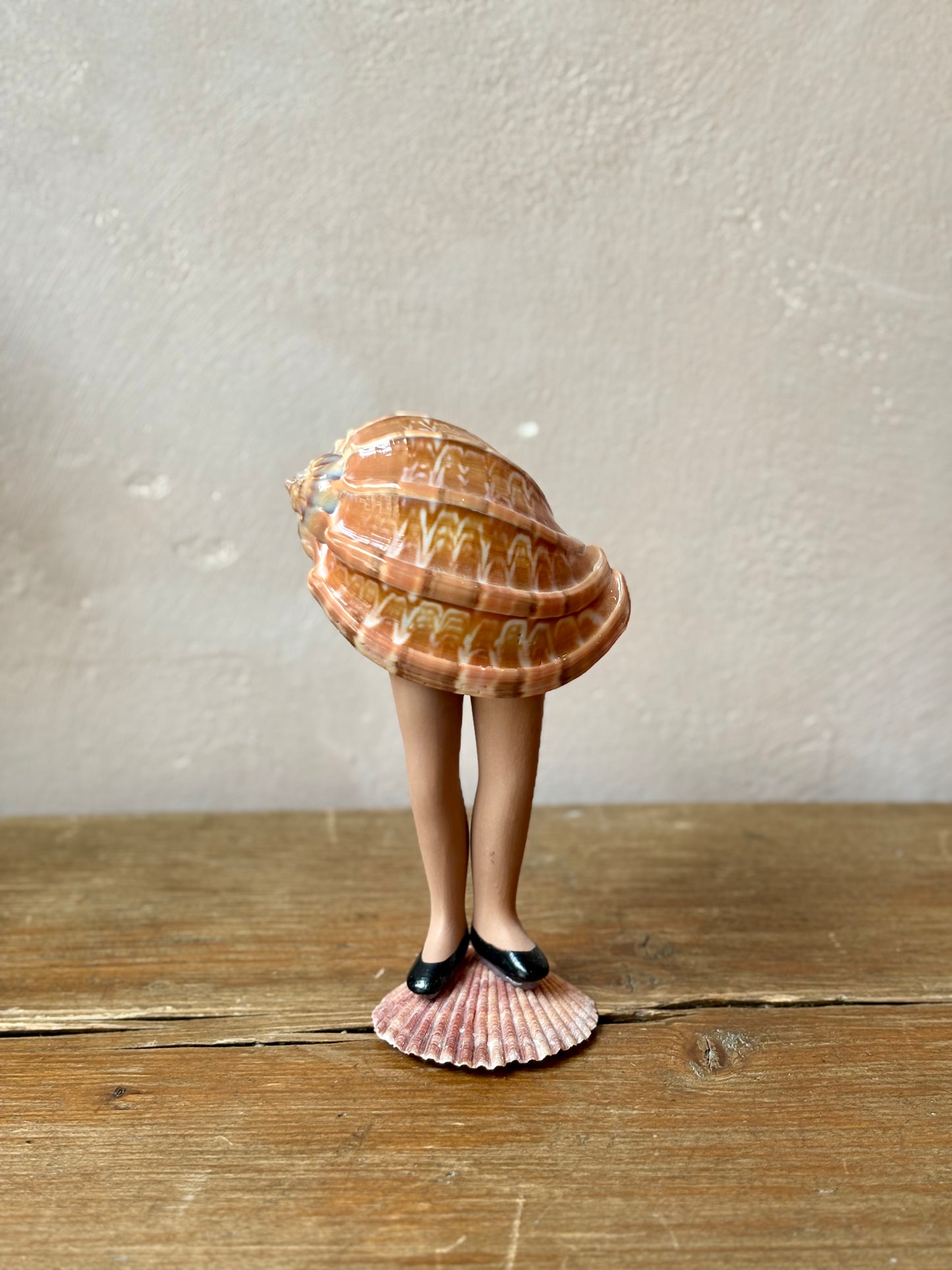 Surreal Shell Person by Maïssa Toulet