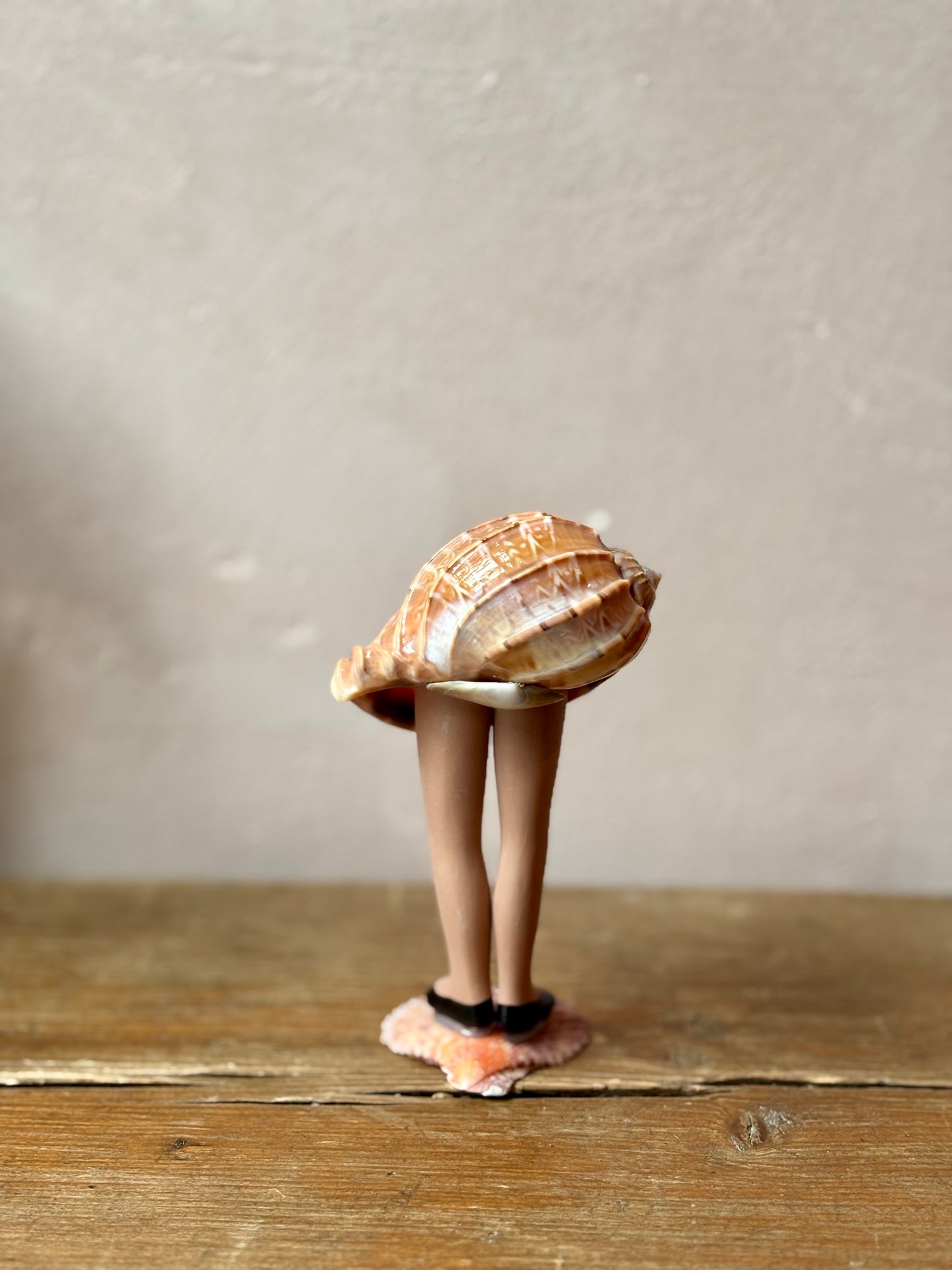 Surreal Shell Person by Maïssa Toulet
