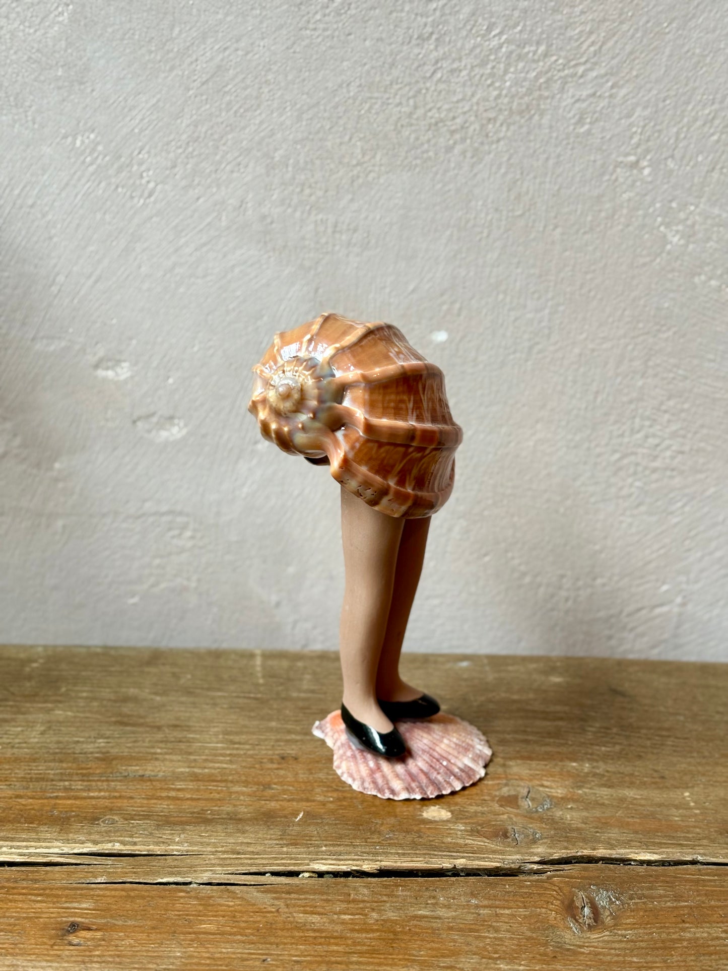 Surreal Shell Person by Maïssa Toulet