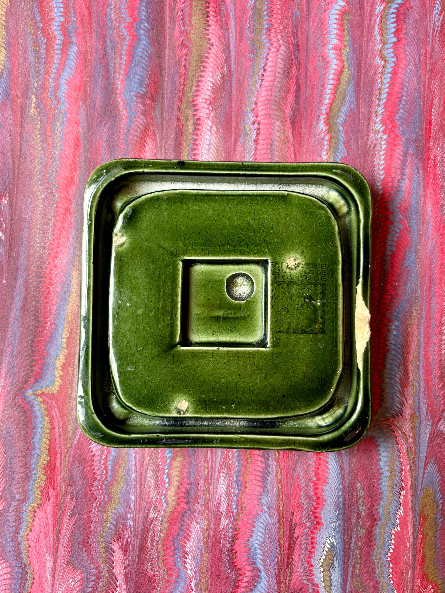 Vintage Au Louvre Trinket Dish