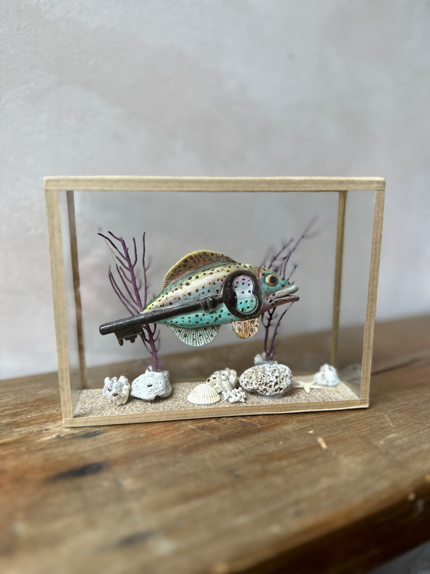 Works by Maïssa Toulet: Fish Sculpture