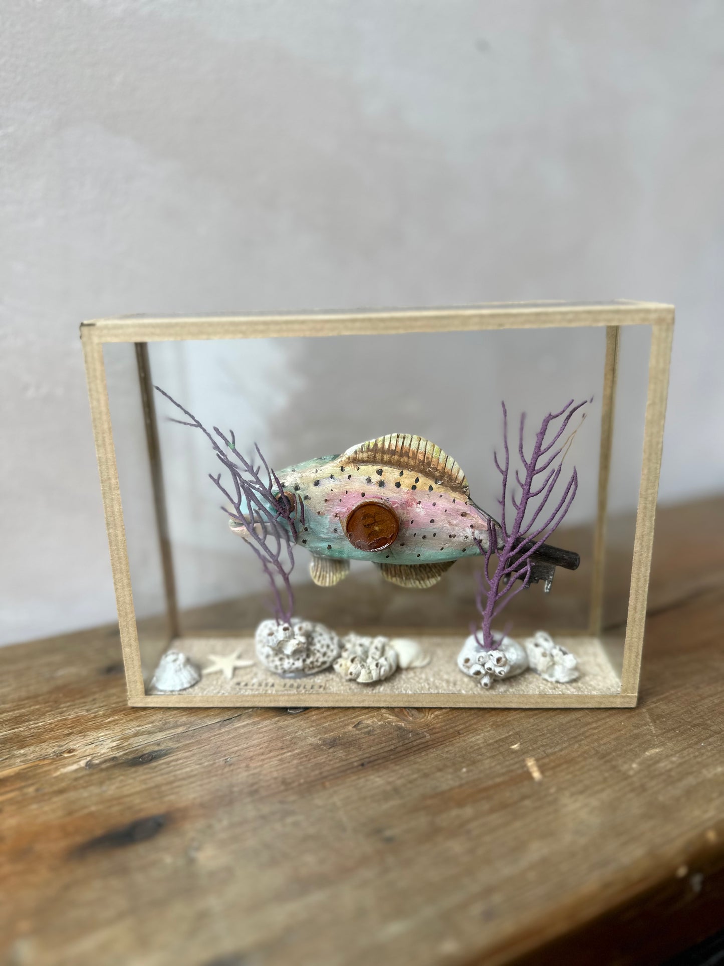 Works by Maïssa Toulet: Fish Sculpture