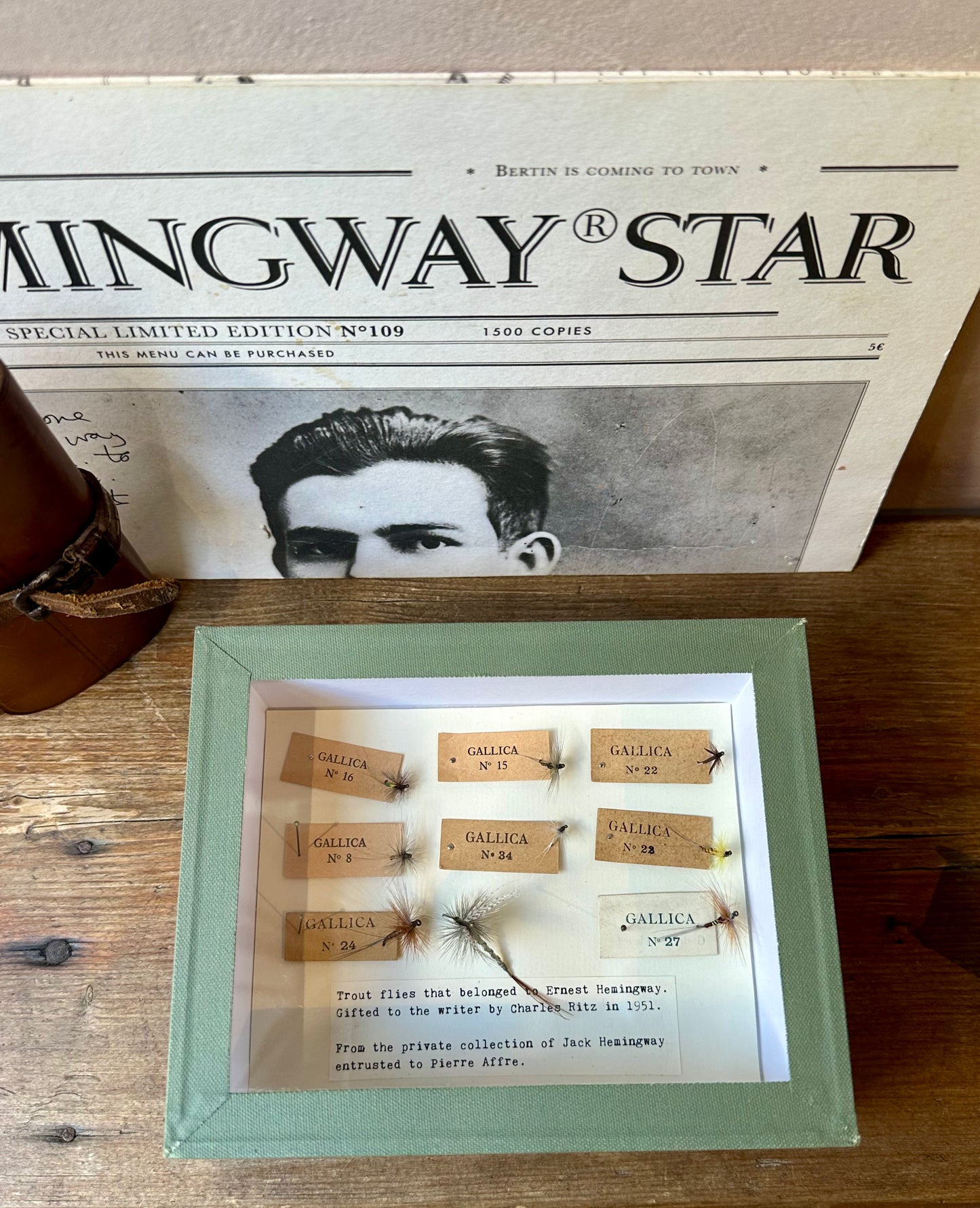 Ernest Hemingway's Trout Flies