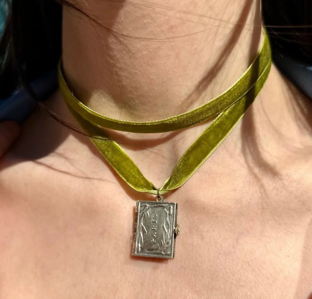 Rare Art Nouveau Locket Paris Album