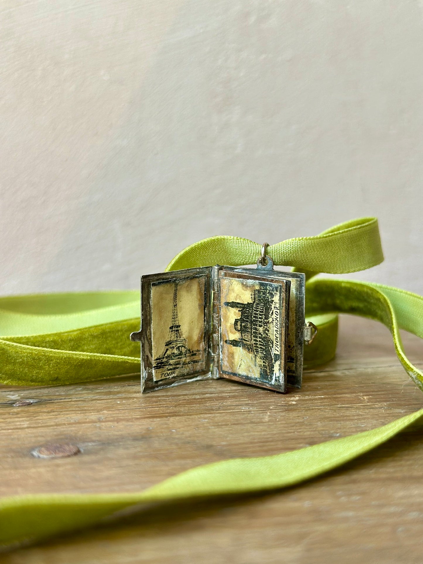Rare Art Nouveau Locket Paris Album