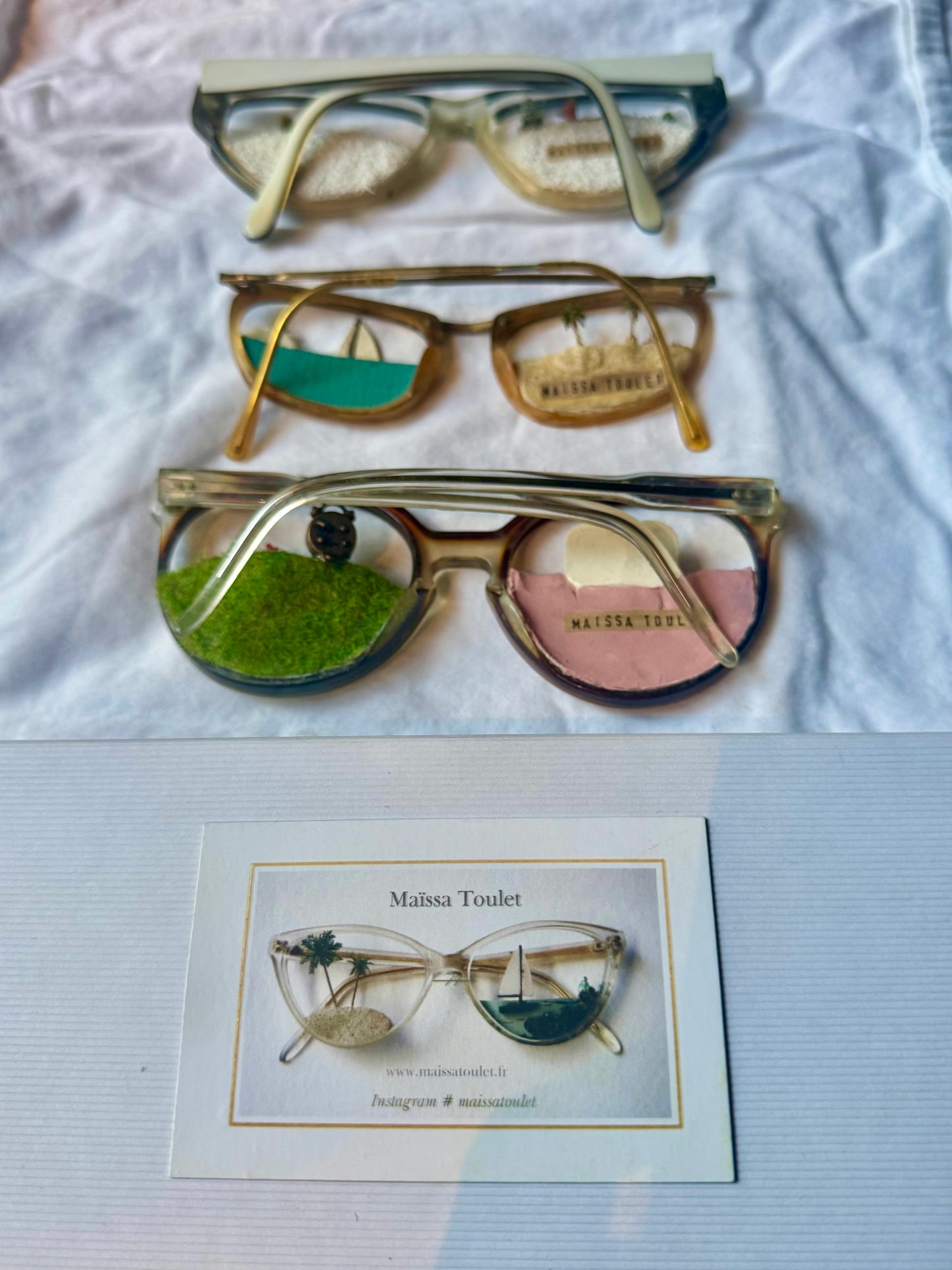 Surreal Glasses by Maïssa Toulet