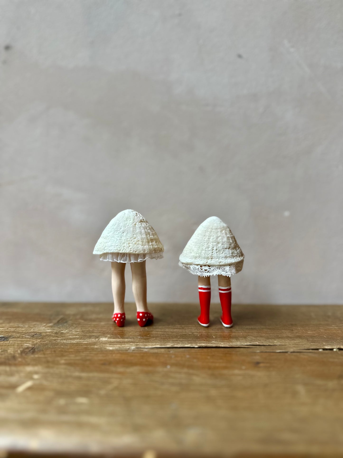 Surreal Shell People by Maïssa Toulet (Set I)