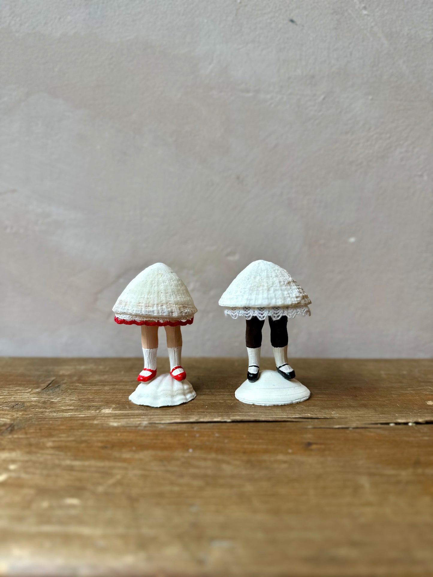 Surreal Shell People by Maïssa Toulet (Set III)