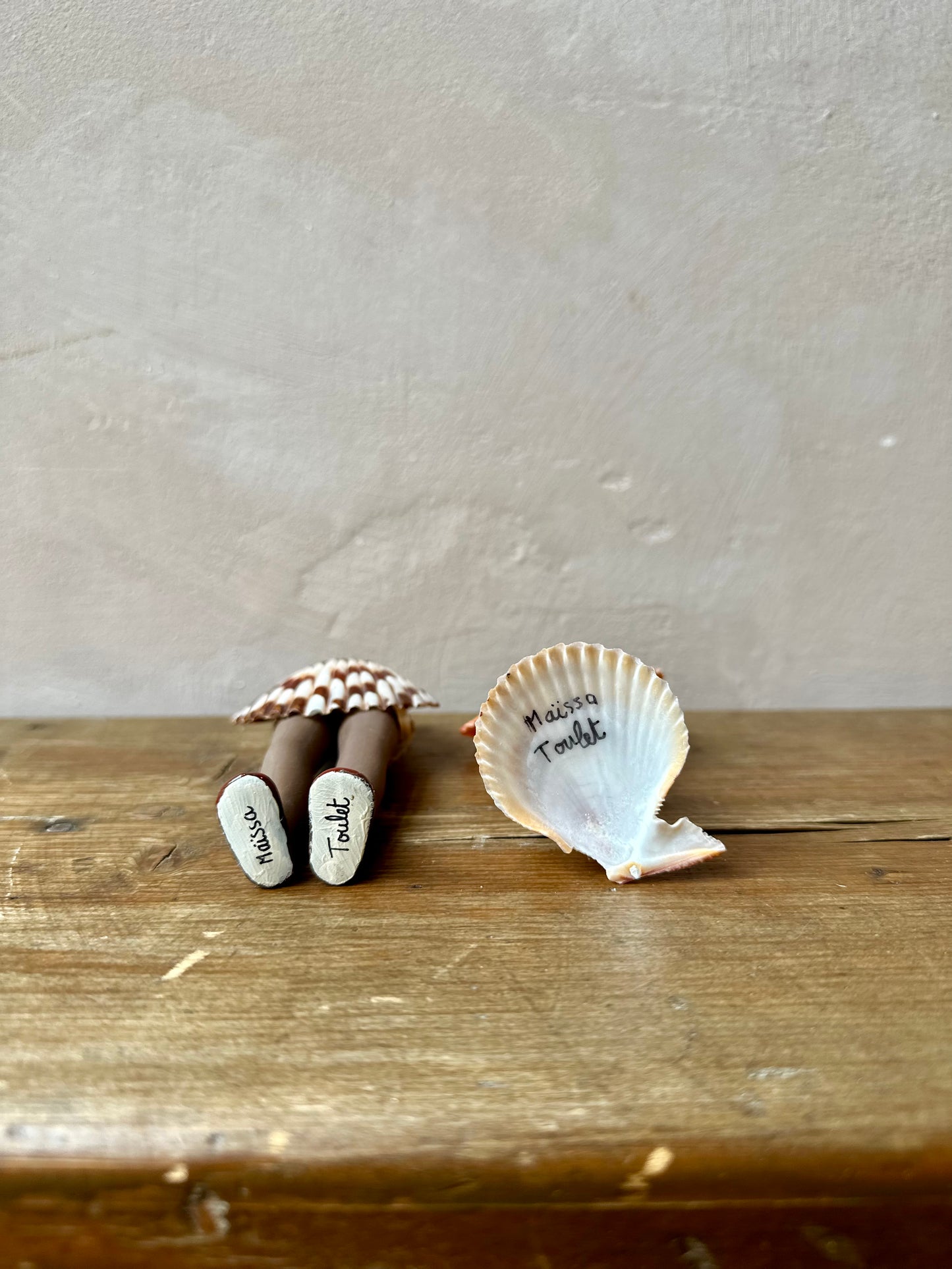 Surreal Shell People by Maïssa Toulet (Set II)