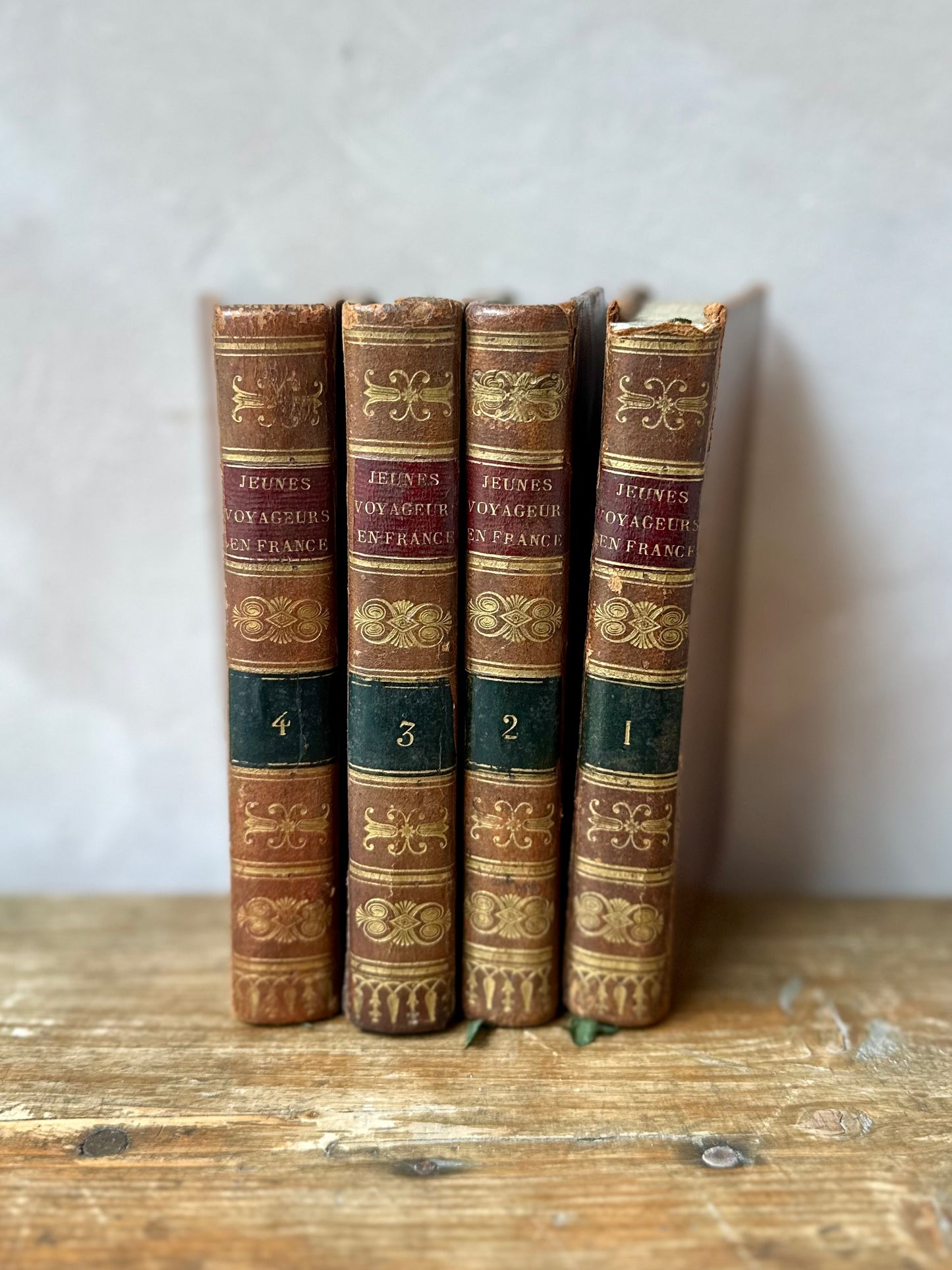 Rare Antique French Travel Guide by a Female Author (1824)