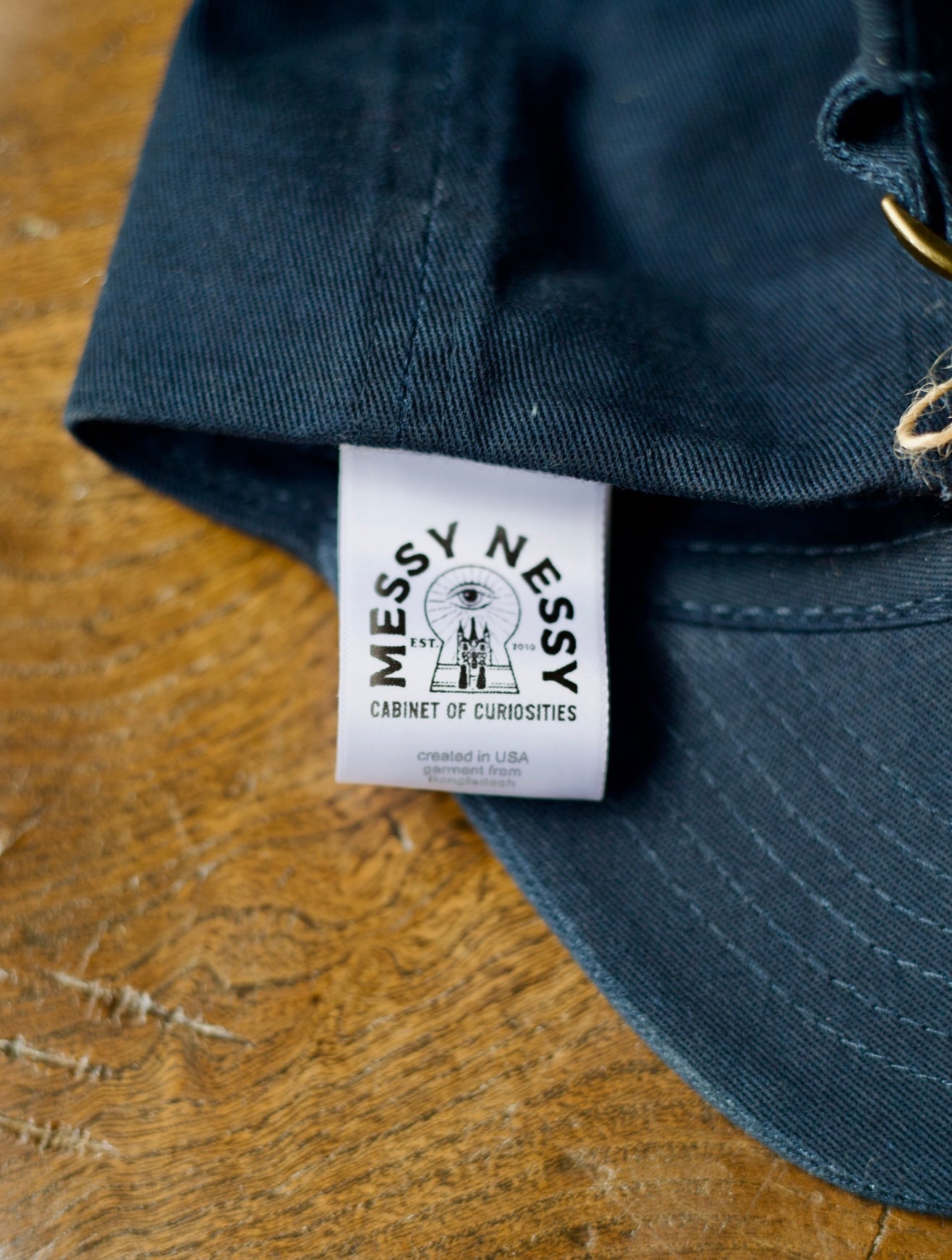 Navy Paris People-Watching Club Hat