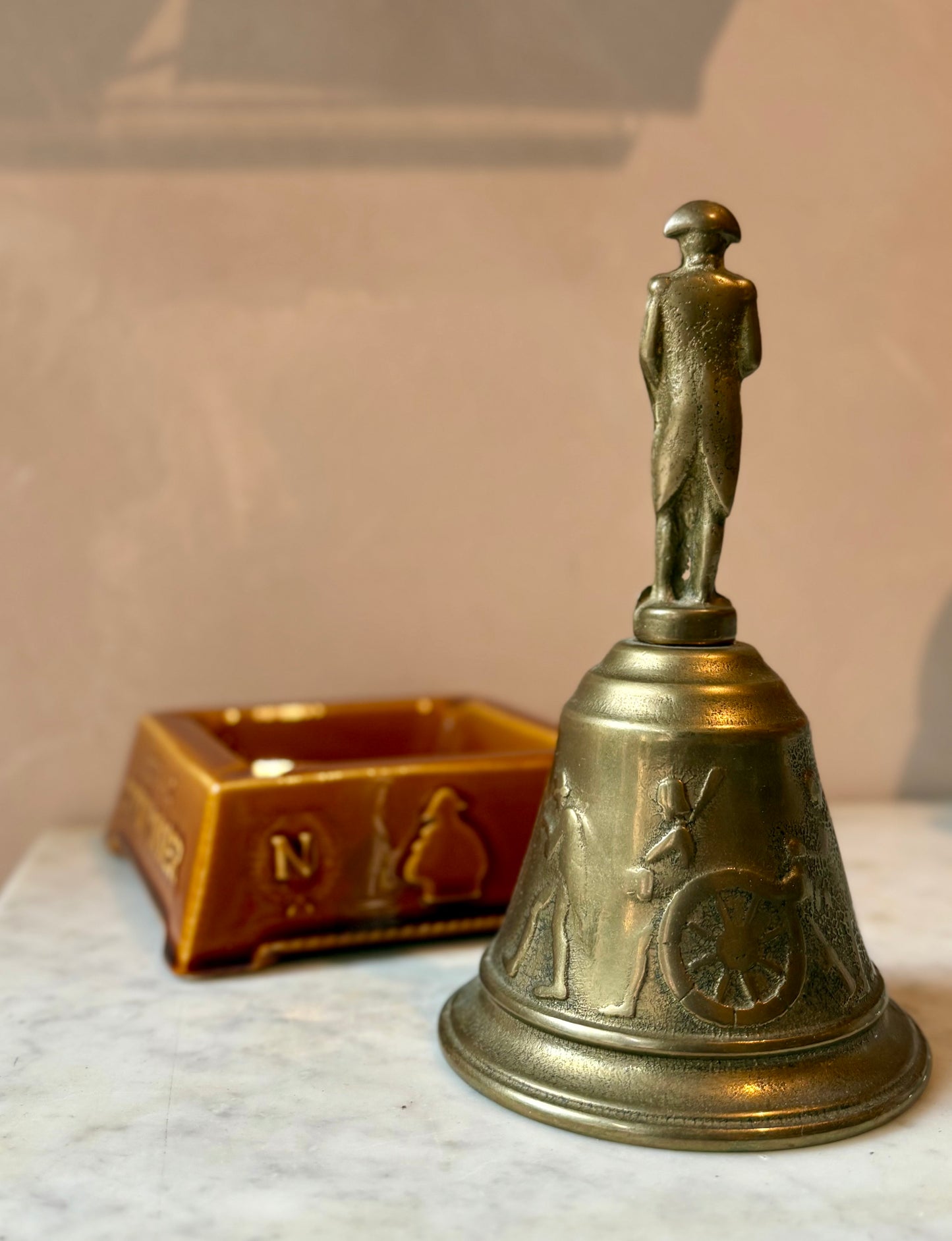 Vintage Bonaparte Napoleon Brass Bell