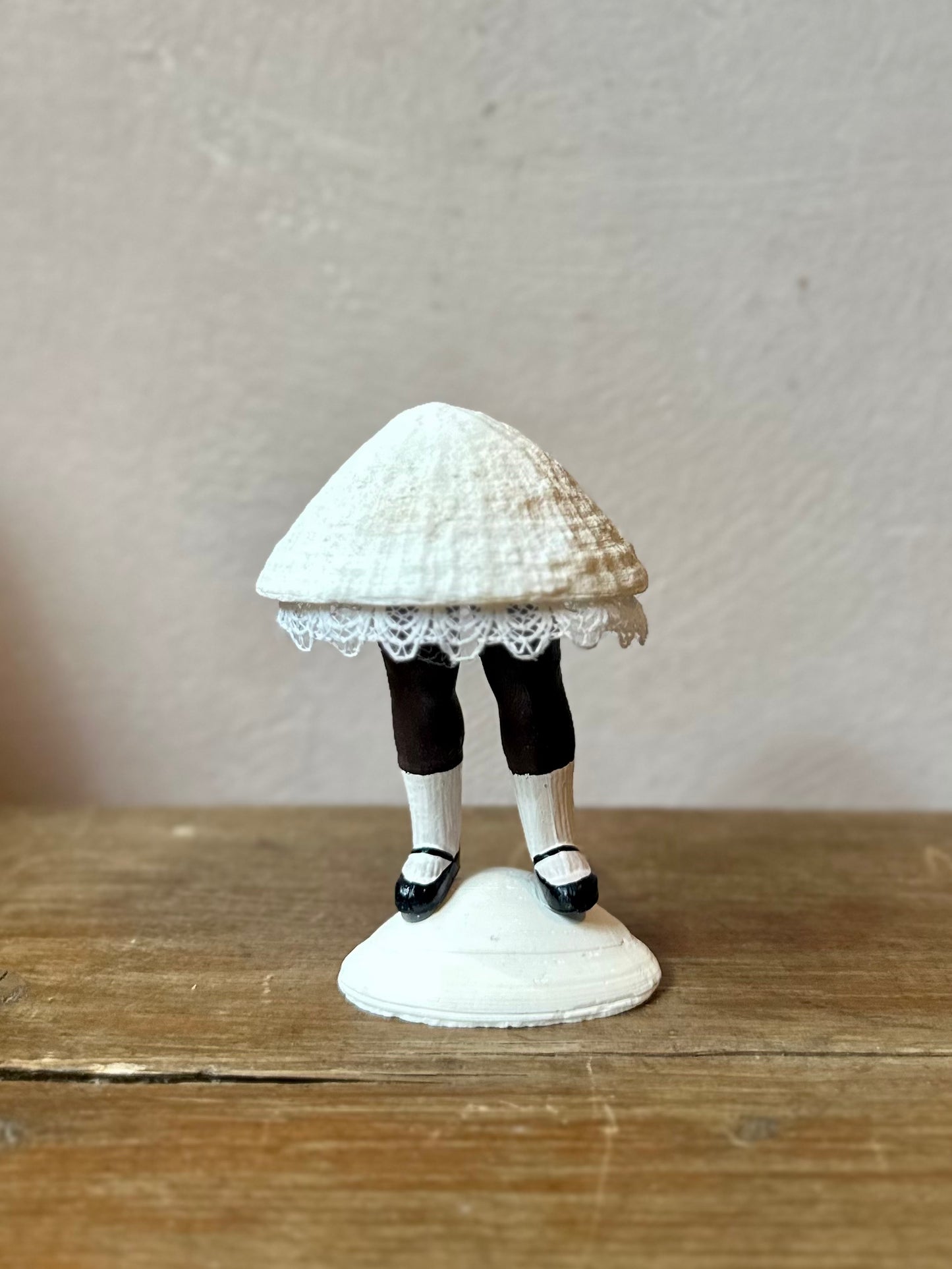 Surreal Shell Person by Maïssa Toulet