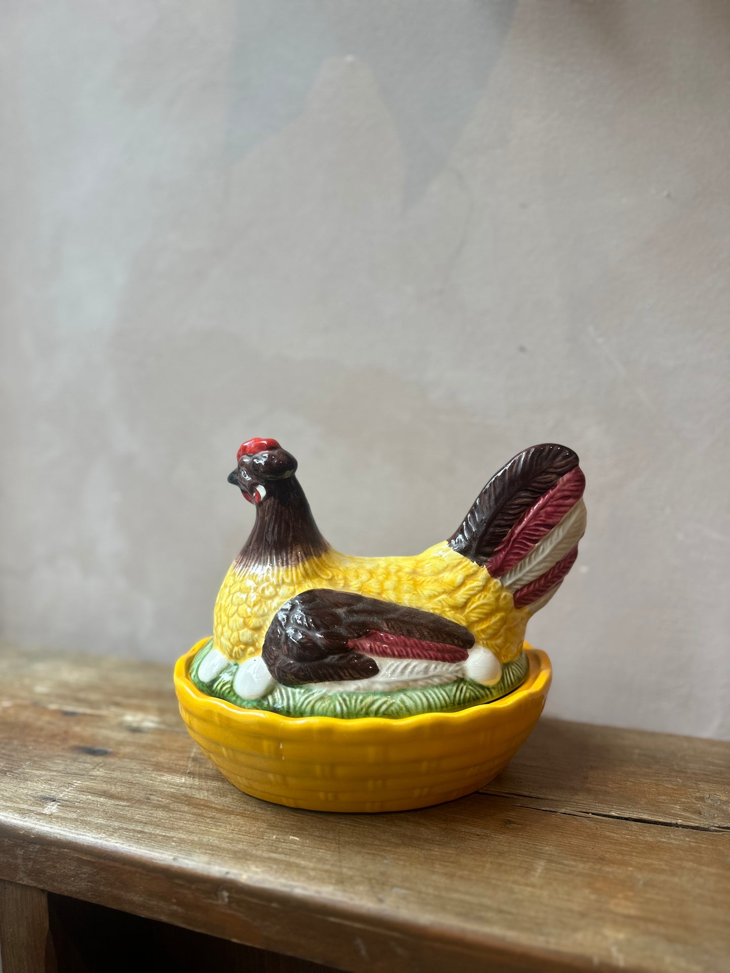 Mid-Twentieth Century Porcelain Hen Terrine