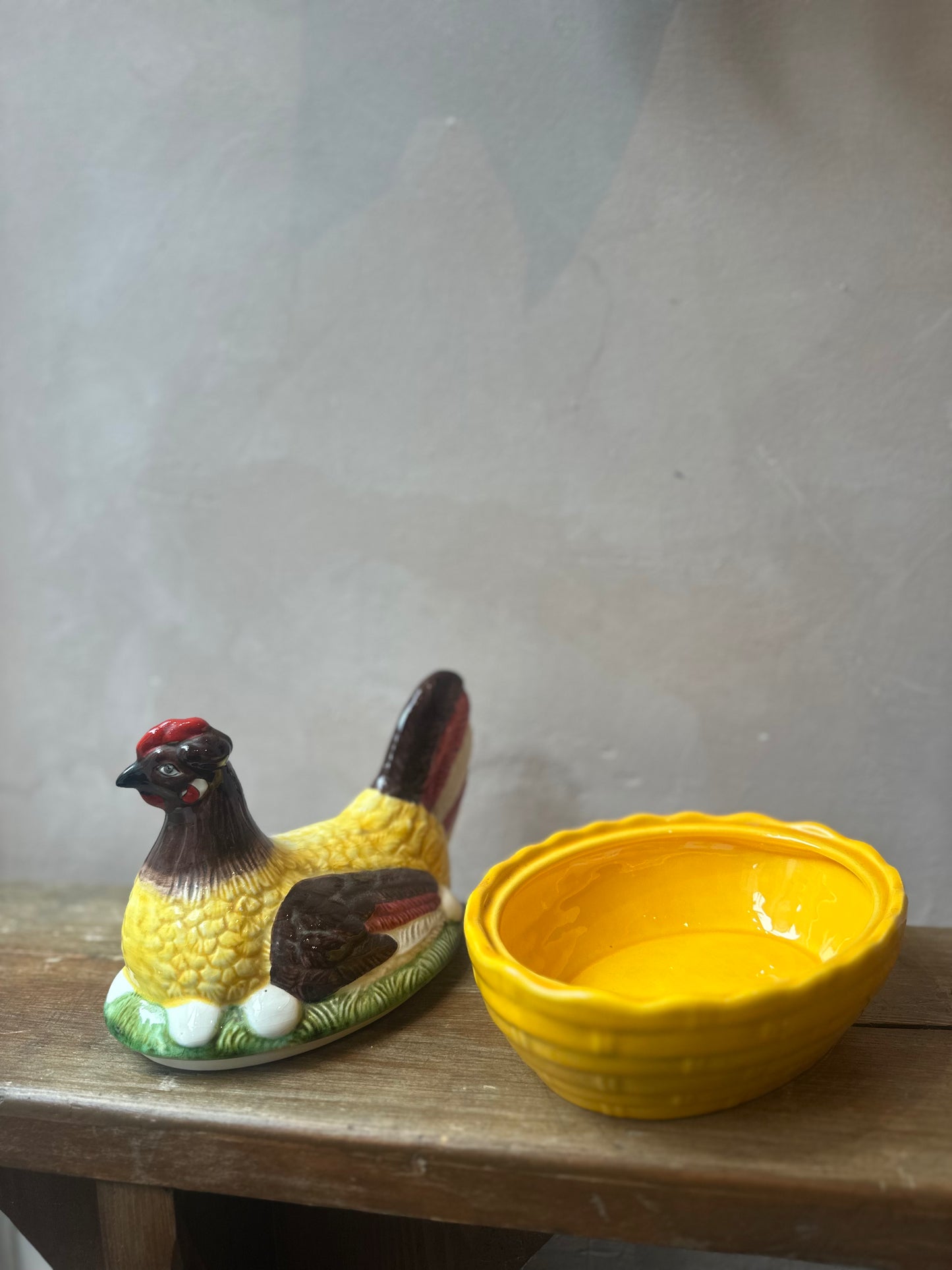 Mid-Twentieth Century Porcelain Hen Terrine