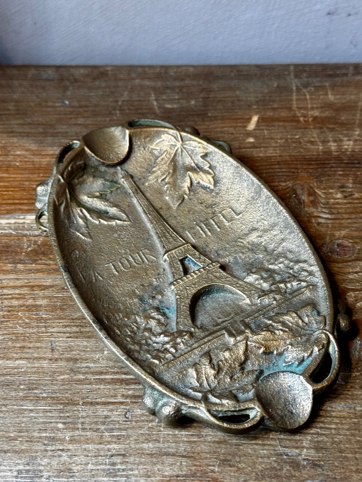 Art Nouveau Eiffel Tower Trinket Tray