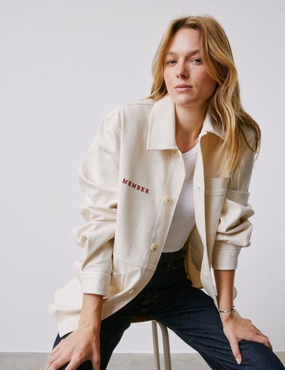 Figaret x MNC Writers & Readers Club Worker Jacket