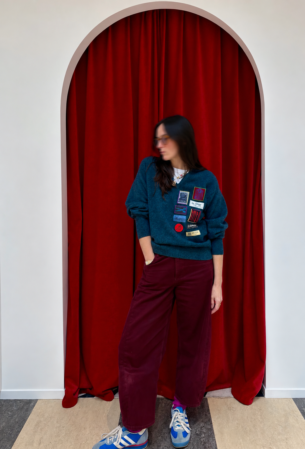Vintage V-Neck Pull-Over by En Vrac