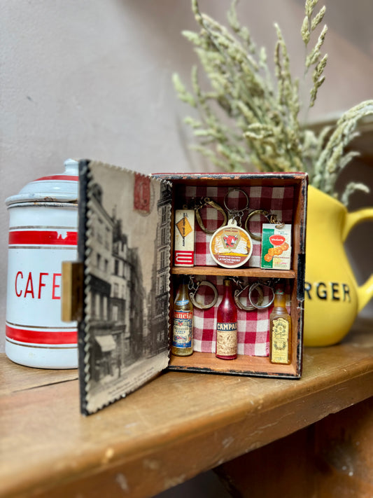 Handmade "French Épicerie" Memory Box