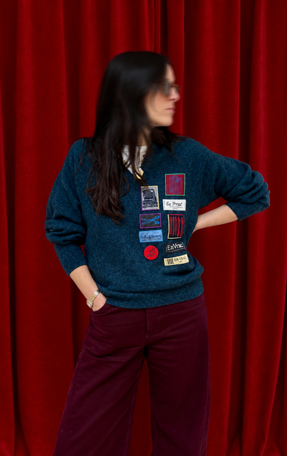 Vintage V-Neck Pull-Over by En Vrac