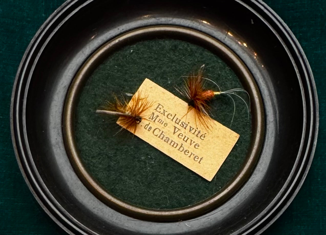 Ernest Hemingway's Trout Flies Encased in a Handmade Memory Box