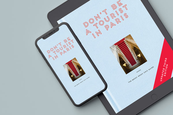 Don't be a Tourist in Paris eBook