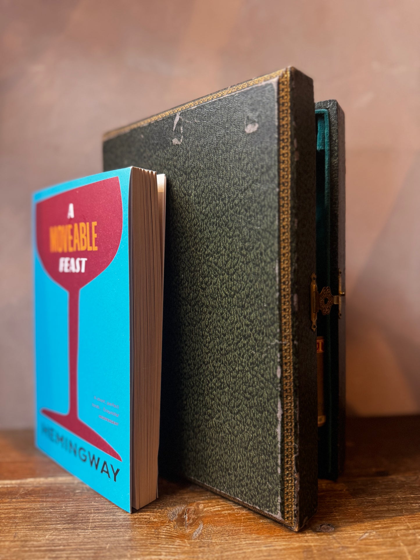 Ernest Hemingway's Trout Flies Encased in a Handmade Memory Box
