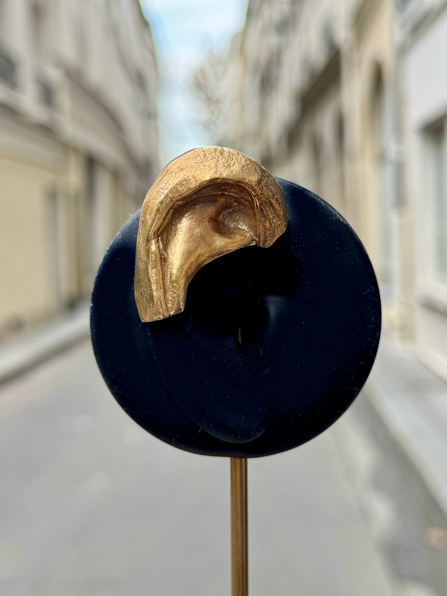 Gold-Plated Bronze Ear Cuff by INCARNEM