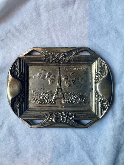 Art Nouveau Paris Souvenir Trinket Trays