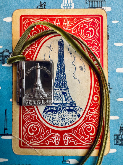 Eiffel Tower Postcard Book Locket