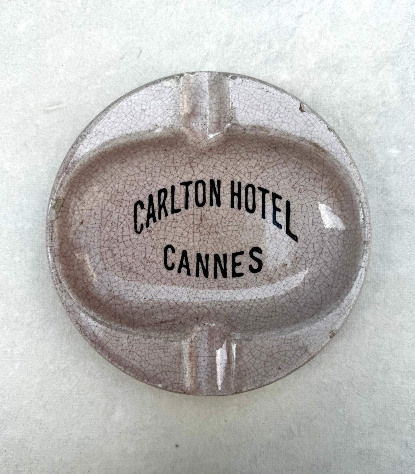 Rare Vintage Cannes Hotel Ashtrays