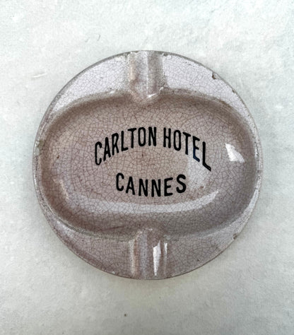 Rare Vintage Cannes Hotel Ashtrays
