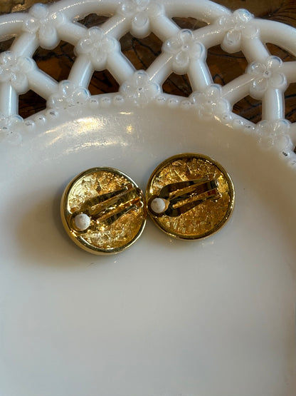 Star and Moon Clip-On Earrings