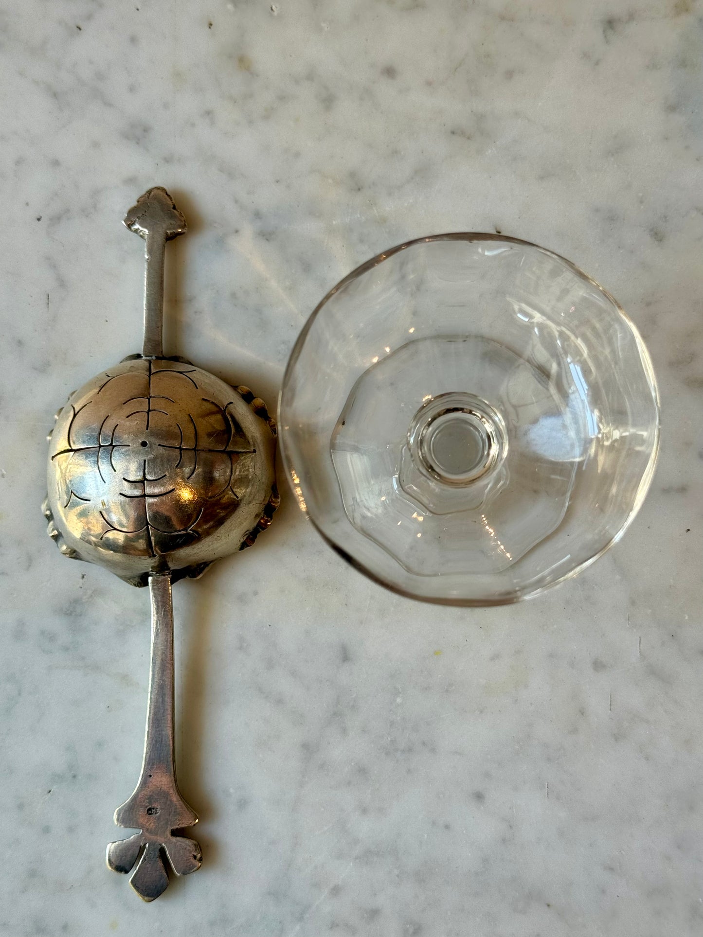 Silver Absinthe Spoon to infuse your tea