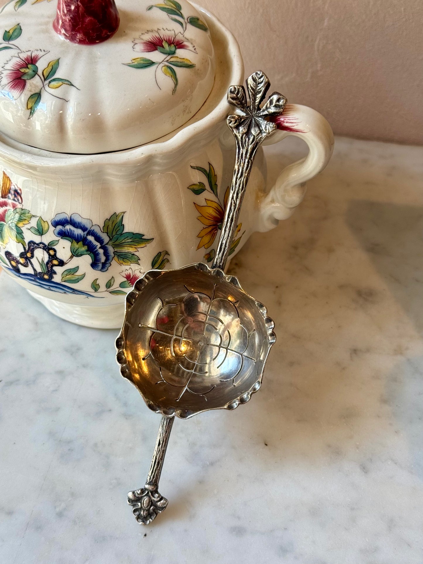 Silver Absinthe Spoon to infuse your tea