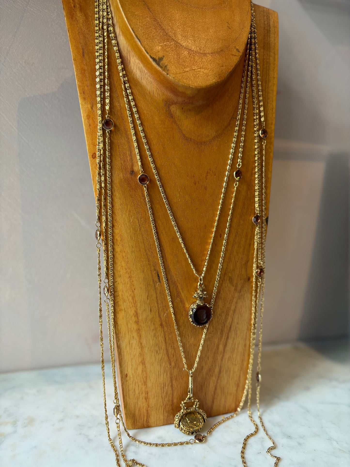 Vintage 1950s Goldette Necklace