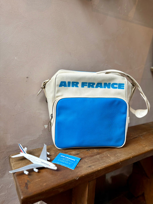 Vintage Air France Cross Body Bag