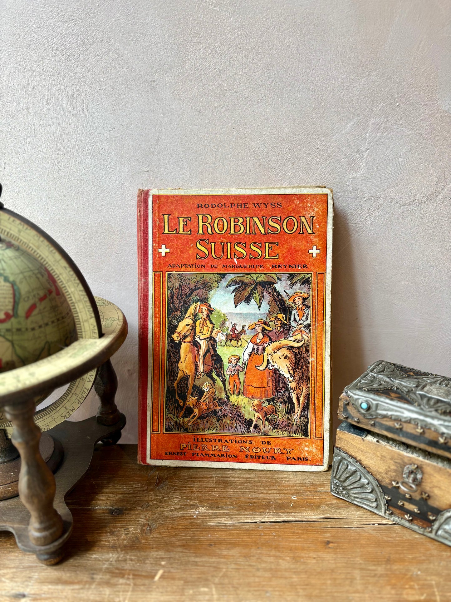 "Le Robinson Suisse" Book circa 19302 edition
