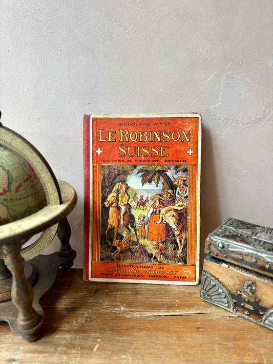 "Le Robinson Suisse" Book circa 19302 edition