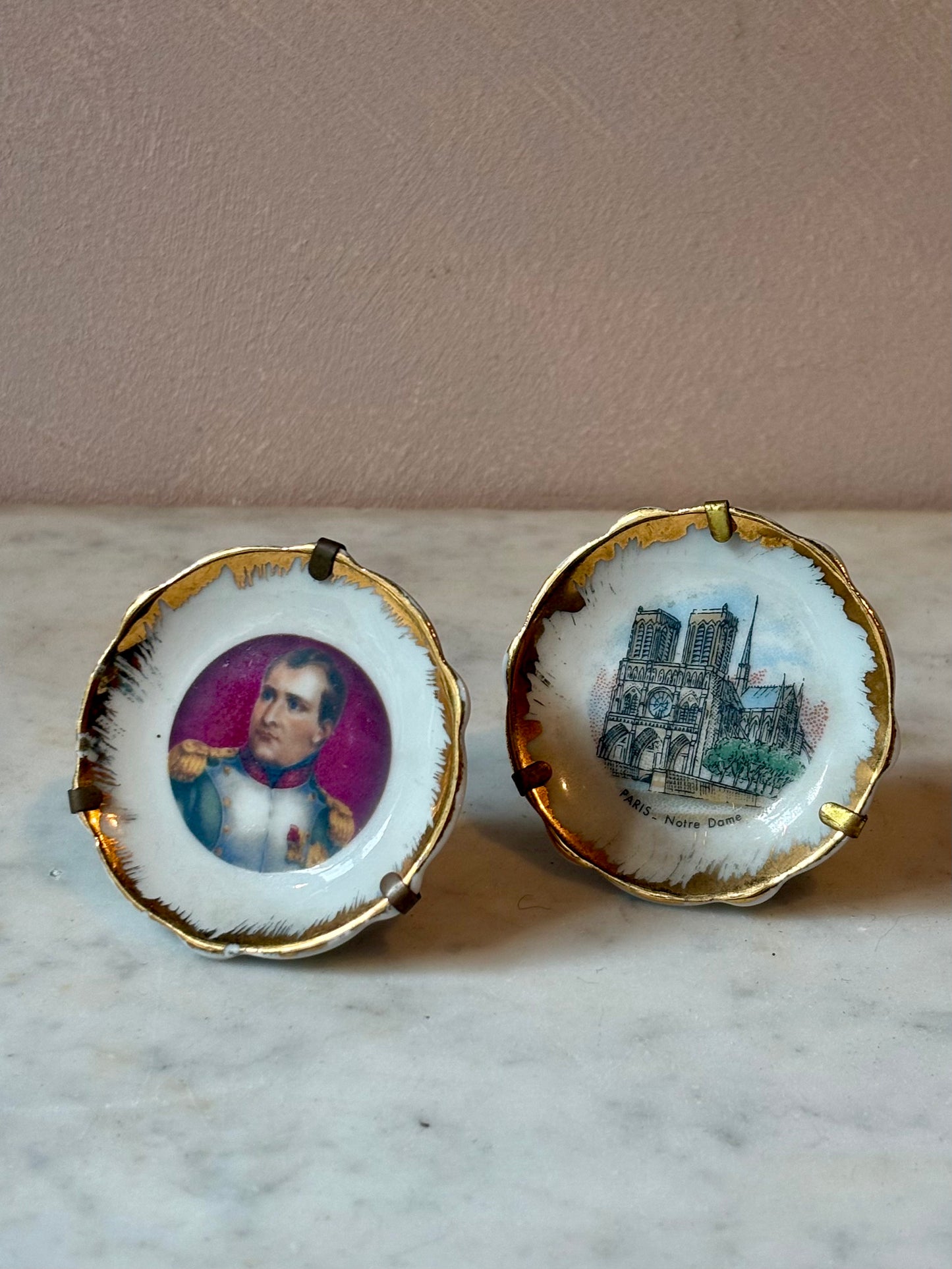 Tiny Porcelain Plate from Limoges